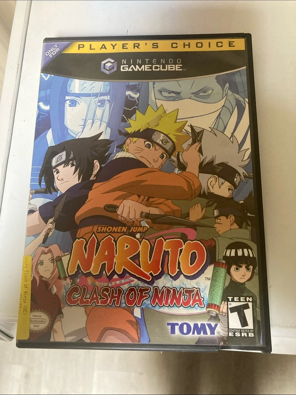 Naruto clash of ninja GameCube complete in box